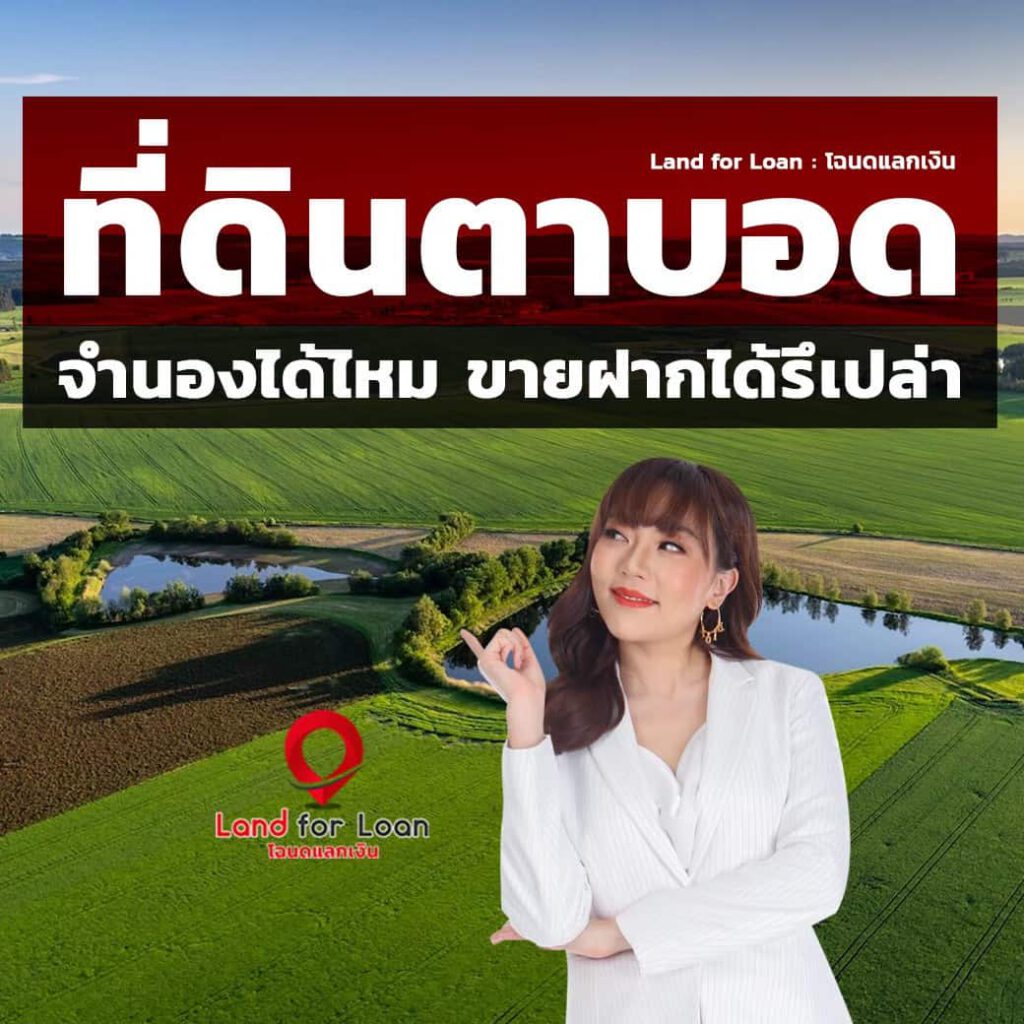 ที่ดินตาบอด จำนองขายฝาก