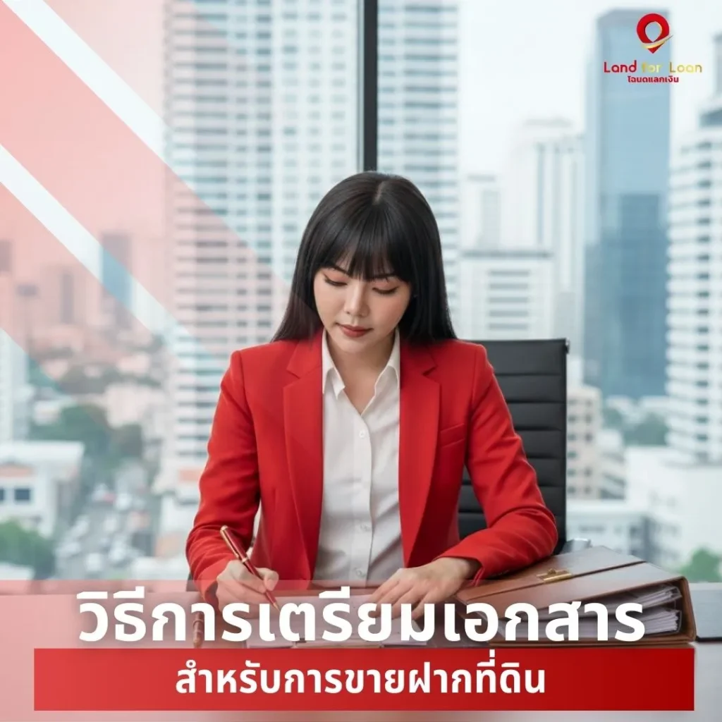 การเตรียมเอกสารการขายฝากที่ดิน