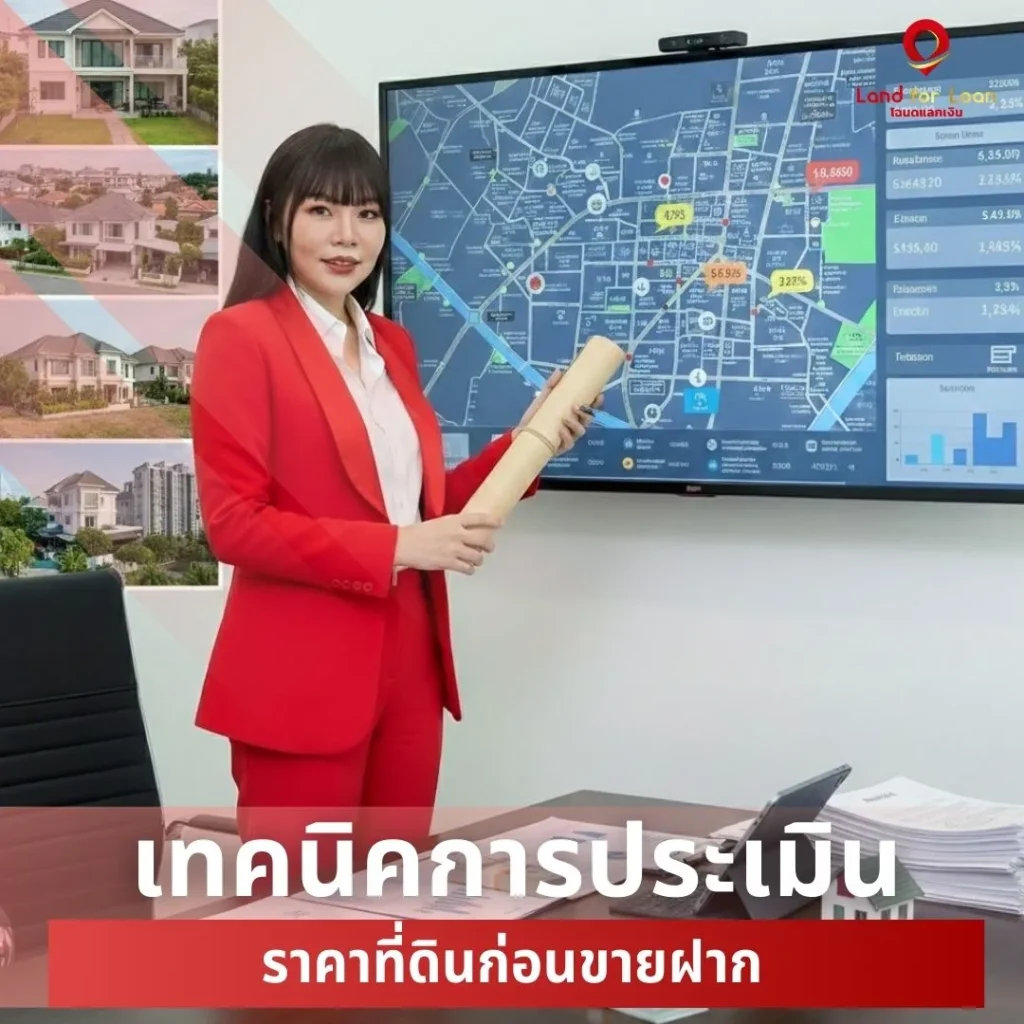 เทคนิคการประเมินราคาที่ดินก่อนขายฝาก