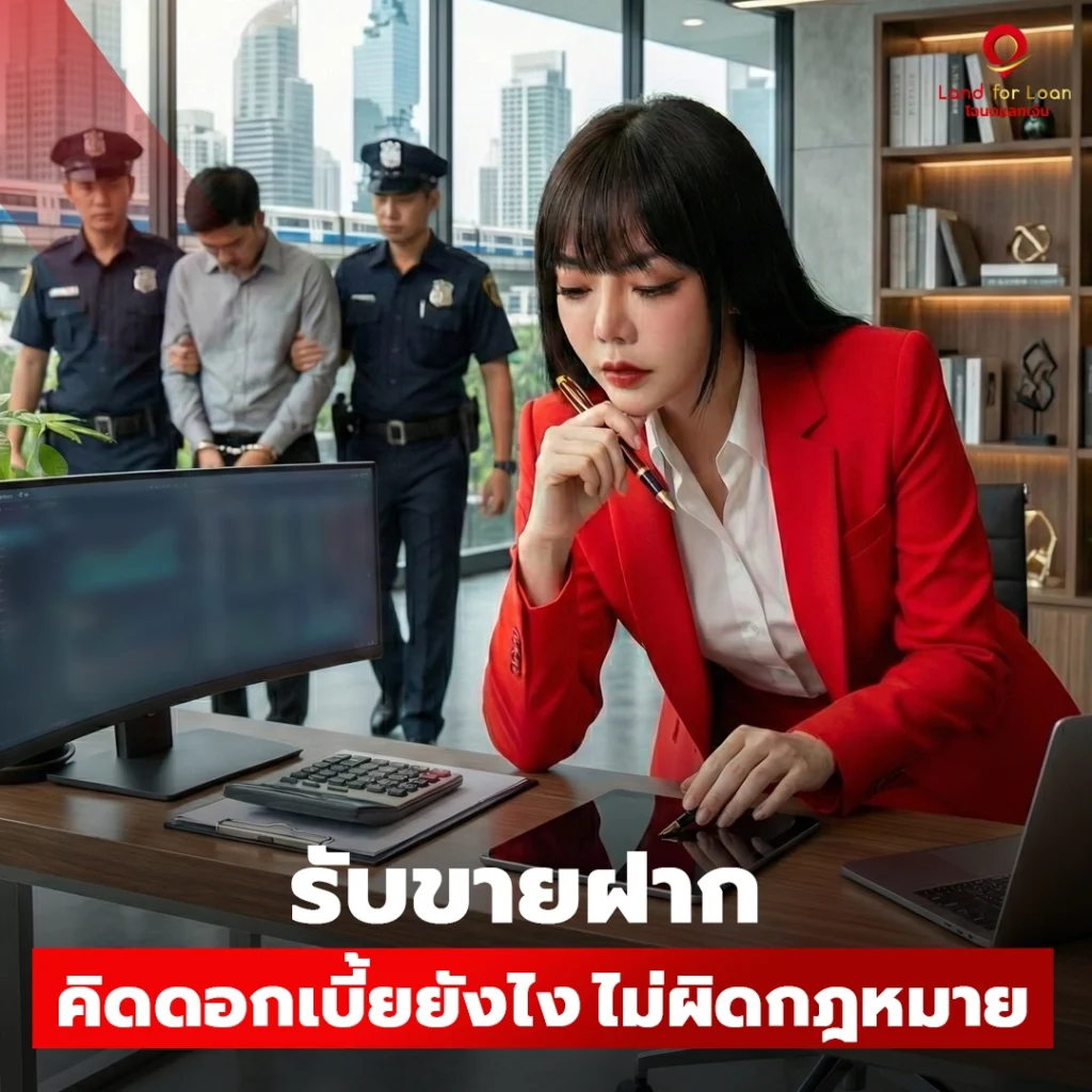 รับขายฝากคิดดอกเบี้ยยังไง ไม่ผิดกฎหมาย