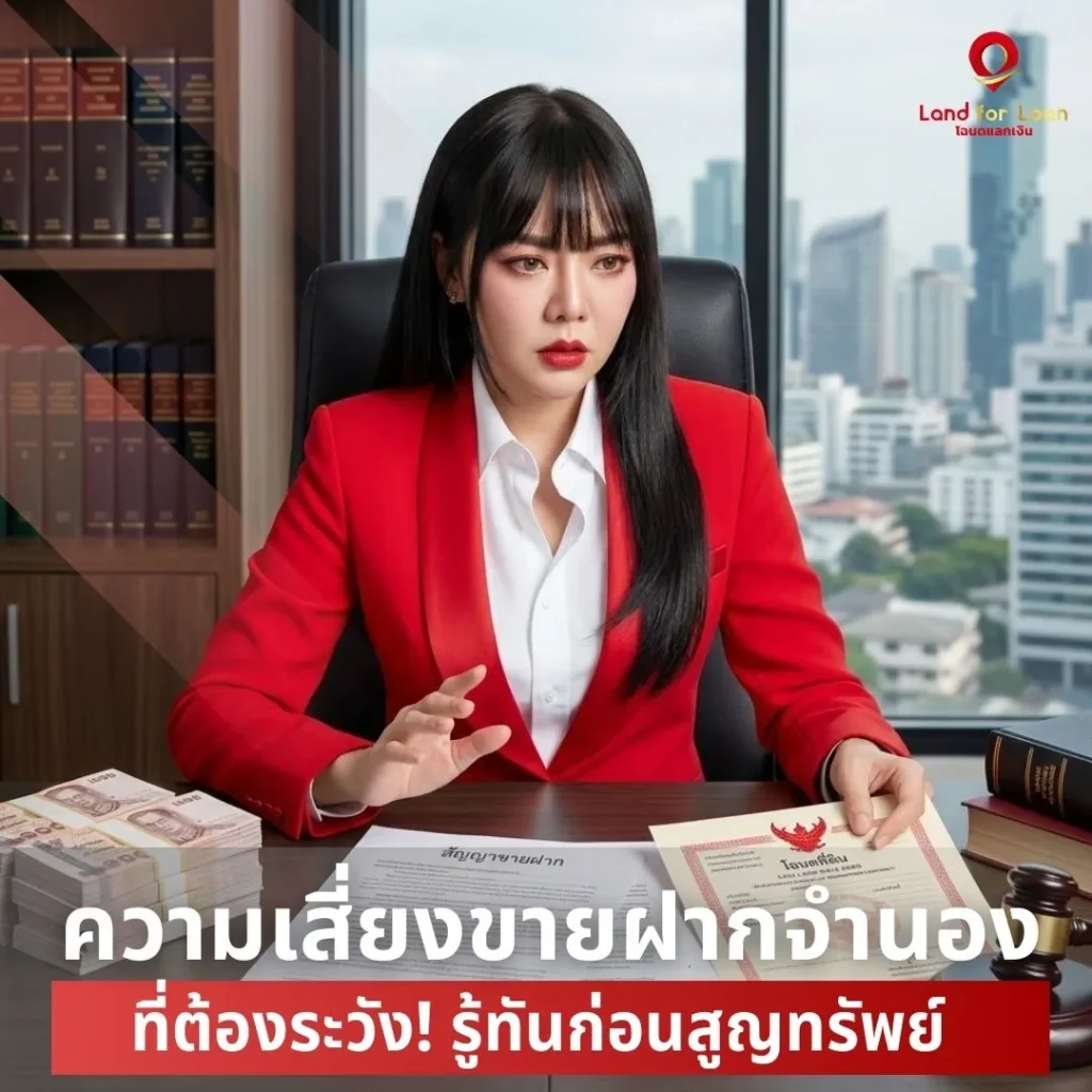 ความเสี่ยงขายฝากจำนองที่ต้องระวัง