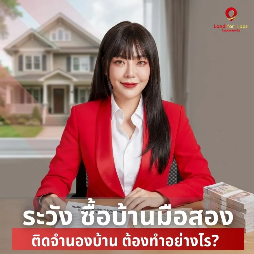 ระวังซื้อบ้านมือสอง-ติดจำนองบ้าน