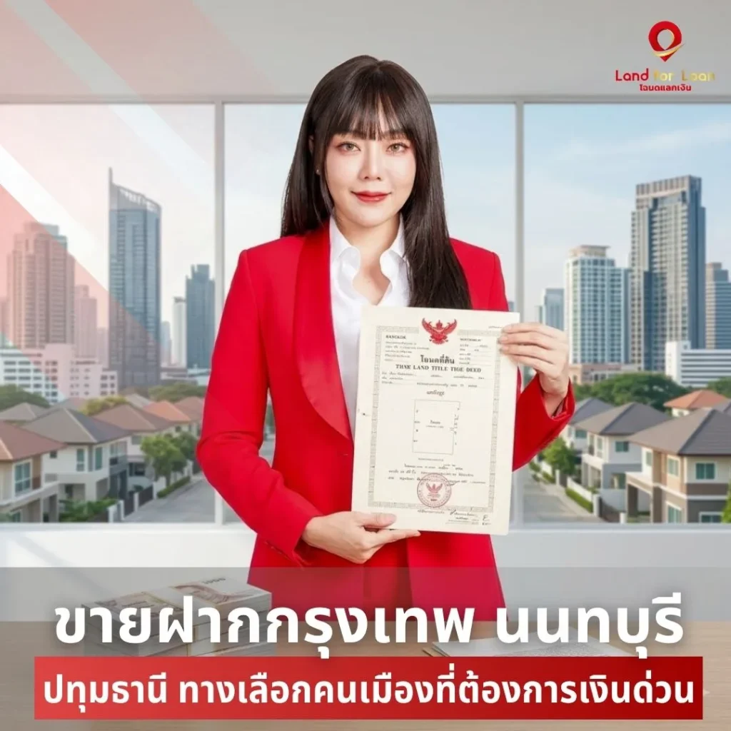 ขายฝากกรุงเทพ-นนทบุรี-ปทุมธานี-ทางเลือกคนเมืองที่ต้องการเงินด่วน