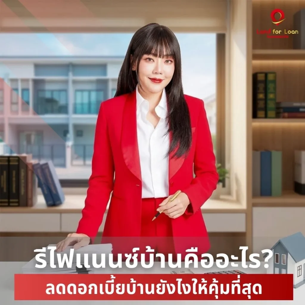 รีไฟแนนซ์บ้านคืออะไร-ลดดอกเบี้ยบ้านยังไงให้คุ้มที่สุด