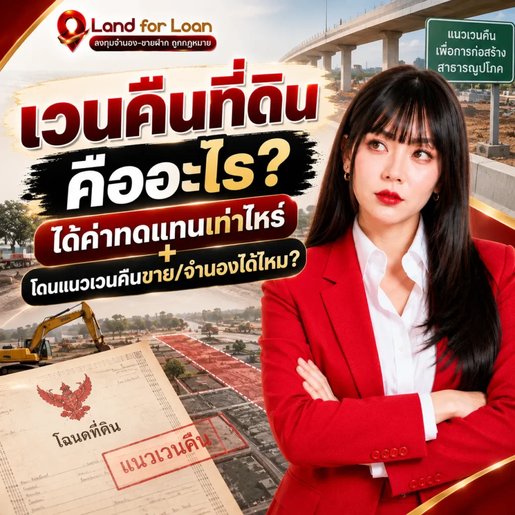 เวนคืนที่ดิน ได้ค่าทดแทนเท่าไหร่